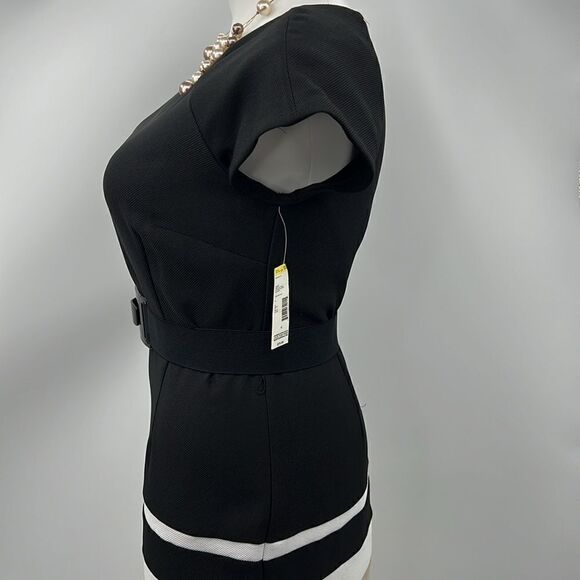 Covington short sleeve color block dress size 12 - Picture 3 of 6